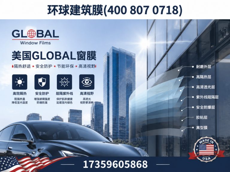 龙海区建筑隔热膜展示图